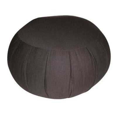 Kapok Zafu Meditation Cushion - color: Brown