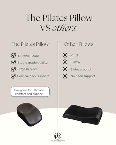 The Pilates Pillow by The Pilates Body – Head Neck Support Reformer Pillow