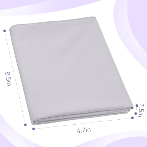 Peryiter 2pack 72 x 24'' Hot Yoga Towel Pack with Grip Dot, Sticky Fiber Mat Towel Non Slip for Hot Yoga, Absorbent Microfiber Sweat Anti-Slip Cover for Pilates Exercise Fitness Workout (Purple,Blue)