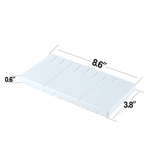 Transon 25wells Compact Paint Palette Box with Lid for Paint Color Mixing - size: 25 Wells