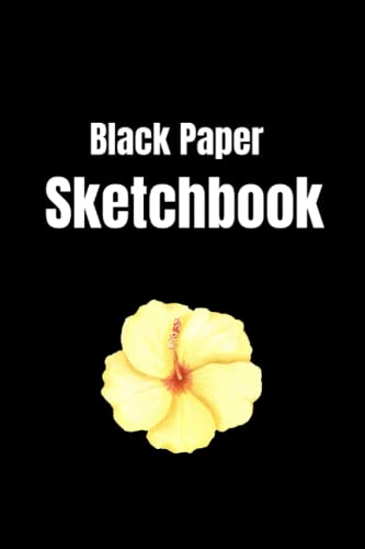 Black Paper Sketchbook: Small Size 120 Pages,Sketchbook for Doodling & Drawing With Gel,, Metallic, Sharpies or Neon Highlighter Pens