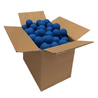Velocity 라크로스 볼 - 60팩 및 120팩 - 연습용, 공식 NFHS 및 대학 승인 사이즈 - color: 로열 블루, size: 120 Balls, style: 연습용 공
