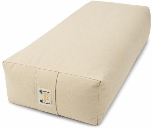 Kakaos Studio Rectangular Yoga Bolsters - color: Natural