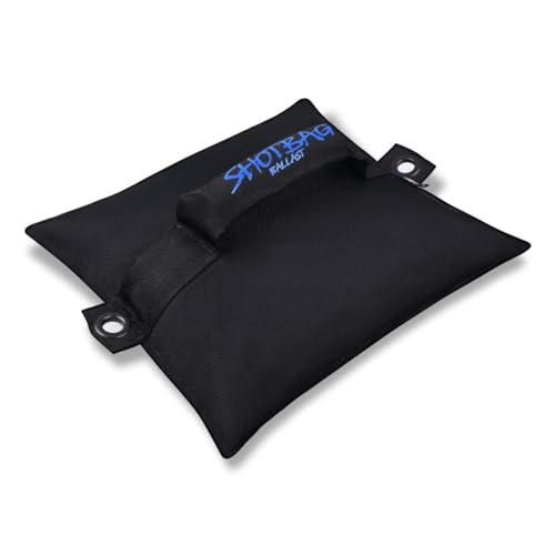 Bag for Wake Surfing, or Wakeboarding, Boat Weight Bags for Boosting Wake, Prefilled With Fine Recycled Steel Shot, Easy to Handle – 5 Year Warranty (Sizes 25lb or 50) (Grommet, 50 LB) - size: 50 LB, style: Grommet