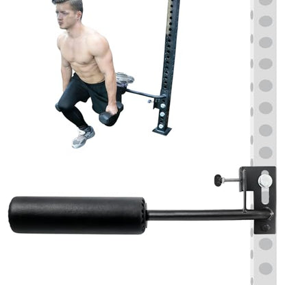 AHTAPFON Nordic Leg Roller for Rack Mounted,Bulgarian Split Squat Accessories,Nordic Hamstring Curl Attachment,Home Gym Equipment for uprights ranging from 2" to 4" wide - size: 1″-26mm Hole