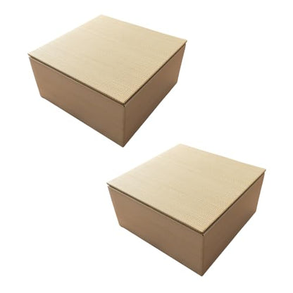 BJDesign Square Tatami 벤치 플랫폼, 이구사 러쉬 그래스 탑, 내추럴 2세트