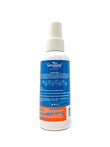 Simpleaf Clean All-Purpose Everyday Cleaner | Eco-Friendly | Safe for Kids and Pets | Unscented 4oz