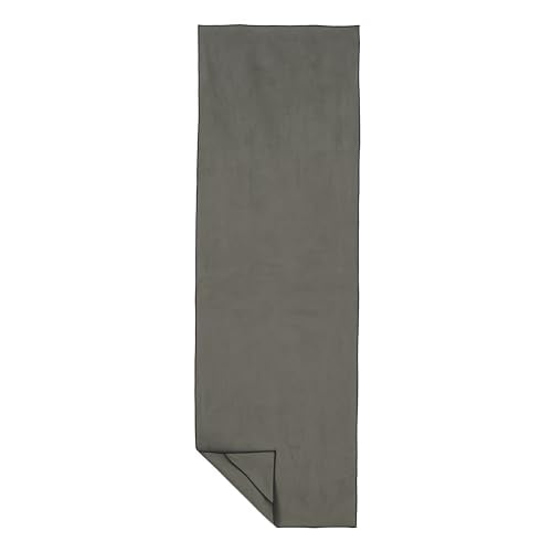 Amazon Basics Yoga Mat Towel, Hot Yoga, Soft, Sweat Absorbant - color: Gray