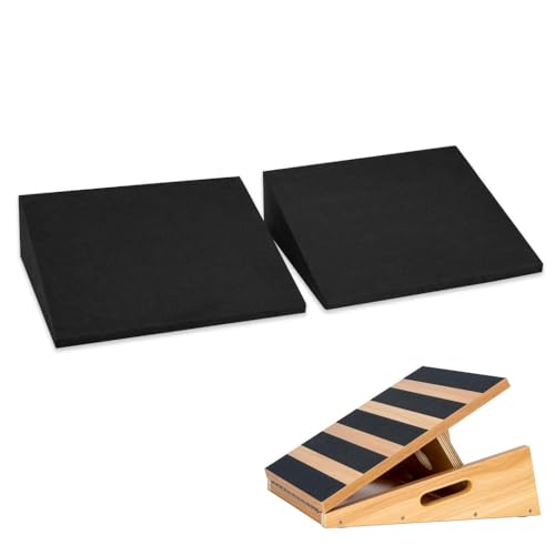 strongtek Slant Board & Foam Wedges – Incline Combo for Stretch, Squat & Therapy