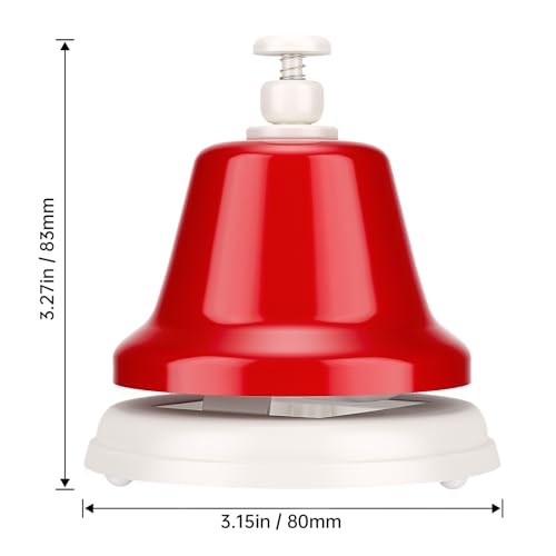 Facmogu 8 Note Rainbow Hand Bells for Kids, Color Coded Musical Bells Set | For Preschool Learning Education, Classroom Rhythm Teaching | Percussion Instrument Montessori Music Toy | Birthday Gift