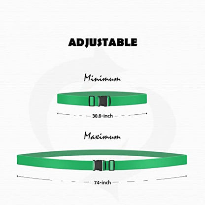2pcs 74″×2″Luggage Straps for Suitcases,Adjustable Suitcase Straps and Heavy Duty Strap Buckle Packing Straps Travel Accessories, Green - color: Green 2PCS