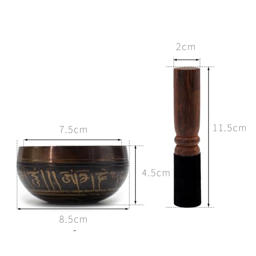 singing bowl (Black 3.15 inch set) - color: Black 3.15 inch set