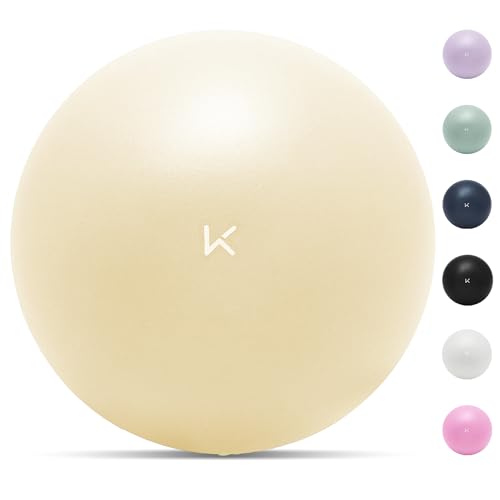KEEP Exercise Ball Anti-Burst - Thickened Yoga Ball Pilates Ball for Physical Therapy, Fitness Ball for Workout, Core Strength and Physical Therapy - color: Blondie Frost, size: 25cm