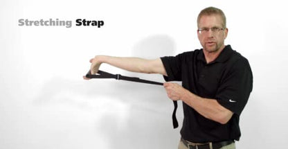 Adjustable Foot and Calf Stretcher - Stretching Straps with Soft Hand Grips for Stretching, Sports, Baseball, Basketball, Tennis, Yoga, Pilates, Physical Therapy, and Rehabilitation Exercises - 2 Pack