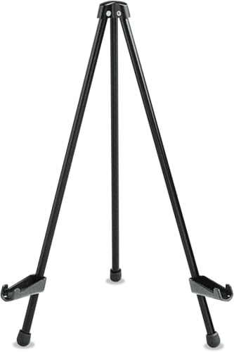 Quartet Easel, Tabletop Instant, 14" High, Supports up to 5 lbs., Portable & Collapsible, Black (28E) (Pack of 12) - size: Each (Pack of 12)