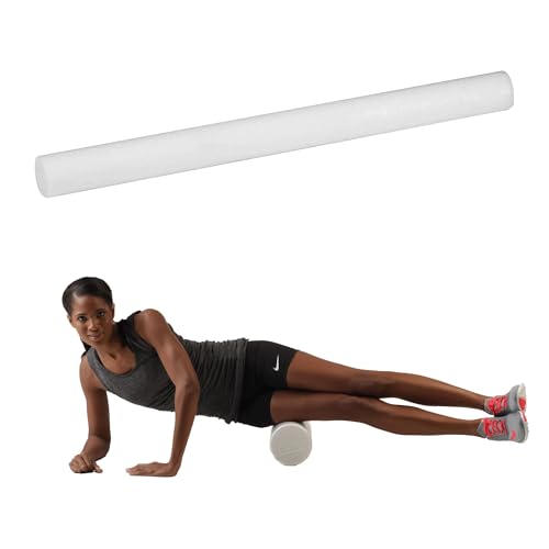 Sammons Preston Foam Therapy Roll, Back Roller, Exercise, Muscle, Yoga, 3" - size: 3" x 36"