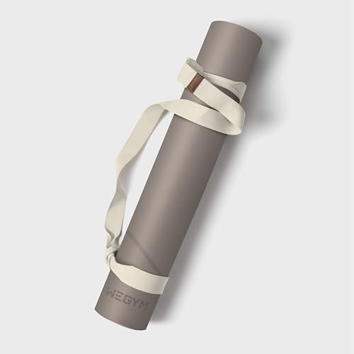 WeGym Yoga Mat, 4 mm Cushioned Non-Slip for Yoga, Pilates and Home Workouts - color: Desert Tan, style: Polyurethane