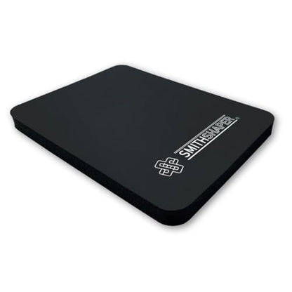 SmithShaper® SUPER PAD Thick Exercise Knee Mat (14" x 11" x 1") Cushions Knees, Forearms, Elbows, and Lower Back During Workouts | Ab Rolls, Knee Pushups, Sit-Ups, etc. | Yoga, Pilates, HIIT | Durable, Soft Nitrile Rubber Resists Oils and Odors