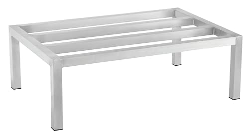 CenPro Commercial NSF Aluminum Dunnage Rack - 1,500 lb. Weight Capacity - 30"x24"x12" (28W-138) - size: 30x24x12"