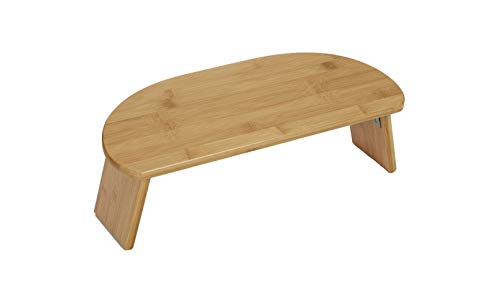 Bamboo Ergonomic Folding Meditation Bench - Seiza Bench - Ideal for Vipassana and Transcendental Meditation