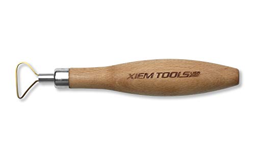 Xiem Tools USA Titanium-Fused Trimming Tools for Pottery and Ceramics (Small Teardrop) - size: Small Teardrop