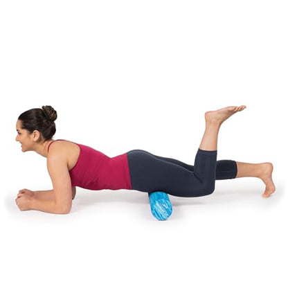 OPTP PRO-Roller Soft Density Foam Roller – Round, Blue, 36" x 4" - color: Blue 36" X 4"