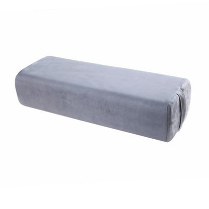 NGT new guide steps Yoga Bolster Pillow for Meditation and Support - Rectangular Yoga Cushion Foam Wedges Washable Suede Pillowcase for Men and Women with Carry Handles.…