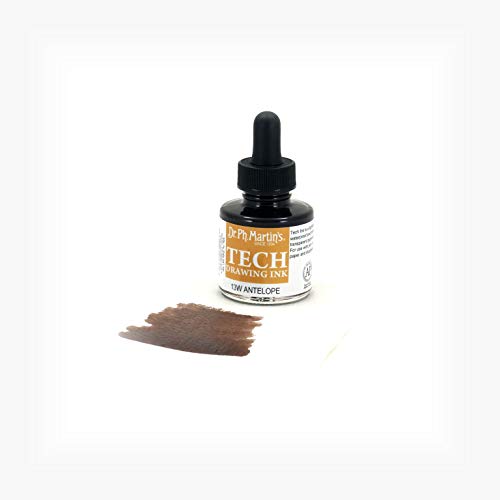 TECH Drawing Ink, 1.0 oz, Antelope (13W)