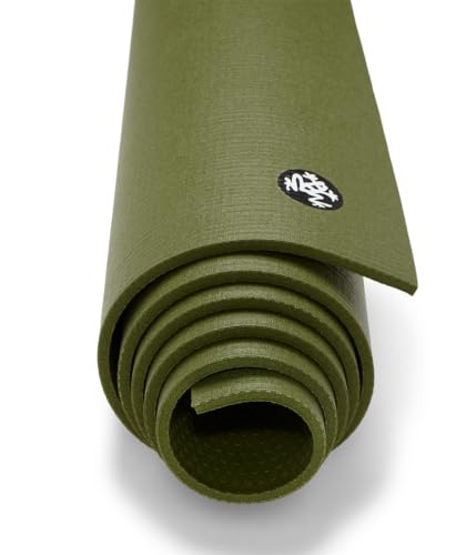 Manduka PRO Yoga Mat - 6mm | Lifetime Durability | Hygienic Construction | Premium Studio Quality | Teacher Approved - color: Earth, size: 71" x 26"