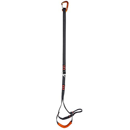 NewDoar Foot Ascender Loop for Climbing Tree Arborist - color: Black Red