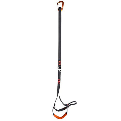 NewDoar Foot Ascender Loop for Climbing Tree Arborist - color: Black Red