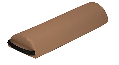 EarthLite Massage Bolster Pillow Half Jumbo, 29in Length x 9in Width x 4.5in Height - color: Latte