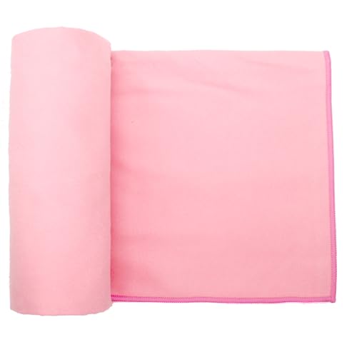Eunzel 2 Pack Hot Yoga Towel Non Slip Yoga Mat Towel Non-Slip Sweat Absorbent Microfiber Towel for Hot Yoga, Pilates and Workout 72" x 26.5", Pink - color: Z-pink(2 Pack )