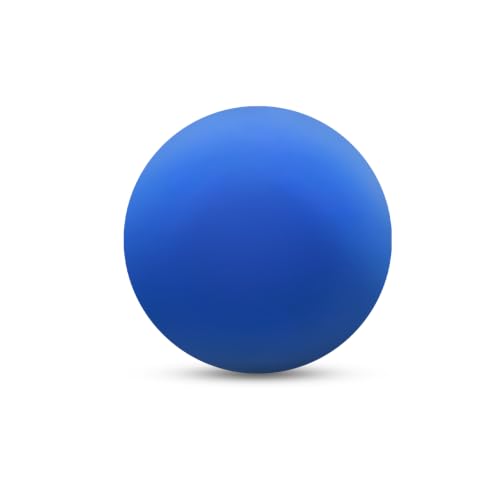 Massage Ball Lacrosse Ball for Myofascial Release, Massage Deep Tissue for Back, Neck, Foot Trigger Point Therapy, Full Body Muscle Knots, Relieving Muscle Pain (Blue) - color: Blue