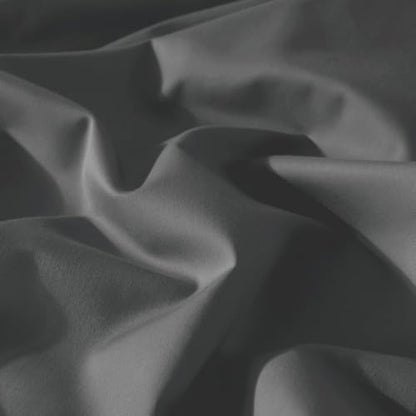 CirclesHome Pillow Protectors 2 Pack Standard Zippered - 100% Cotton Breathable Pillowcases - Protects Pillows from Dirt, Dust and Debris (Standard - Set of 2 - 20x26) - color: 4 - Dark Grey, size: Standard (20 x 26 inches) - Set of 2