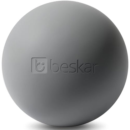Massage Lacrosse Balls for Myofascial Release, Trigger Point Therapy - color: Gray