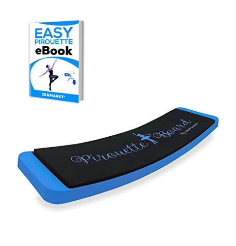 Zenmarkt Turning Board for Dancers, Cheerleaders, Gymnasts, Ice Skaters - color: Blue
