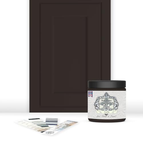 ALL-IN-ONE Paint by Heirloom Traditions, Truffle, 8oz Sample - color: Truffle, size: 8 Fl Oz (Pack of 1)