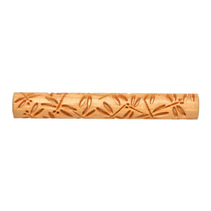 MKM Pottery Tools Wood Twig Rollers for Clay (TW-04 Dragonflies) - color: TW-04 Dragonflies