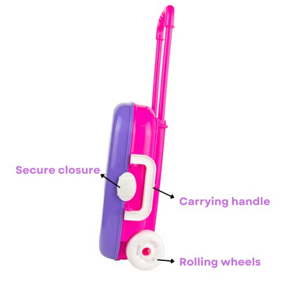 Innovative Designs Gabby’s Dollhouse Color and Roll Activity Set with Carrying Case, Stickers, & Art Supplies - style: GabbysDollhouse