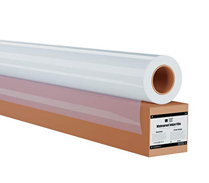 Screen Print Direct® Waterproof Inkjet Transparency Roll (14" x 100') | 5 Mil Transparency Film for Silk Screen Printing, Waterproof Inkjet Film Rolls for Screen Printers (14" x 100') - size: 14 x 100 roll - 2" core