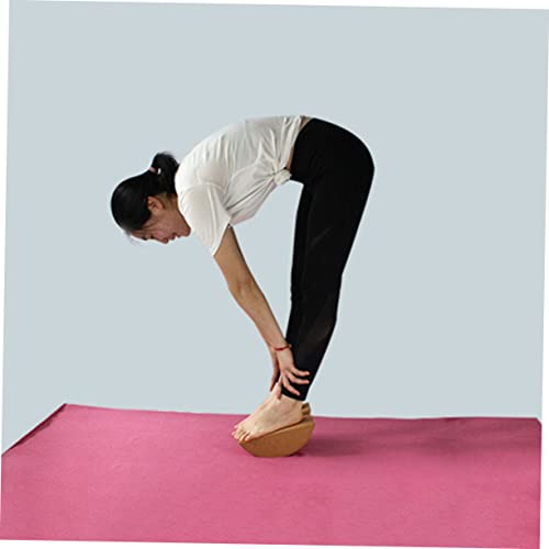 VOSAREA Cork Yoga Block High Density Yoga Brick for Balance Stretching Pilates Hot Meditation Non Slip Support for Core Workouts 9.44 X 3.93 X 3.34 in 1 Pack