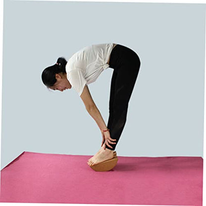 VOSAREA Cork Yoga Block High Density Yoga Brick for Balance Stretching Pilates Hot Meditation Non Slip Support for Core Workouts 9.44 X 3.93 X 3.34 in 1 Pack