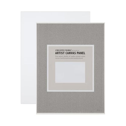 Creative Mark Cotton Canvas Panels 3x6" - 12 Pack - Professional Quality Fine Weave Acrylic Primed Artist Canvas Boards for Painting, Acrylics, Studios, & More - size: 3x6" - 12 Pack