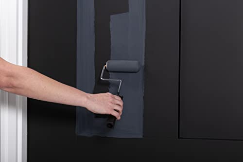 Rust-Oleum Stops Rust Door & Trim Paint, Satin Nantucket Navy | Ultimate Durability on Metal, Wood and Fiberglass | Durable Chip and Fade Resistance | Smooth Finish | Indoor and Outdoor - color: Satin Nantucket Navy