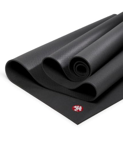 Manduka PROlite Yoga Mat 4.7mm | Lifetime Durability | Hygienic Construction | Teacher Approved - color: Black, size: 79" x 30"