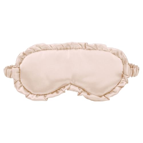 uxcell Silk Sleep Masks, Soft Satin Eye Protection Block Light Masks, Block Light Eye Sleep Cover with Adjustable Straps, Unisex for Nighttime Sleeping, Travel and Office Nap, Light Pink - color: Light Pink