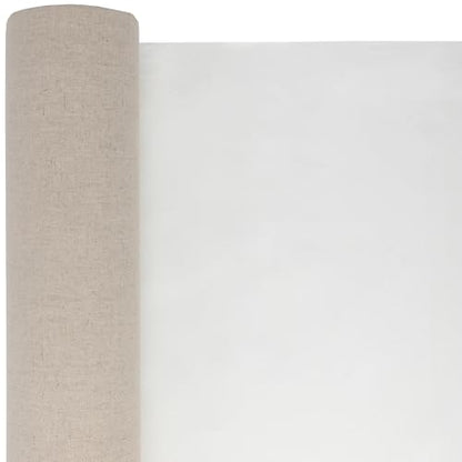 Centurion 11 oz. Acrylic Primed 100% Linen Canvas Roll, 84 inches x 30 Yards Double Primed Medium Weight with Even Surface Texture - Archival Ready to Stretch Linen Canvas Material for All Wet Media