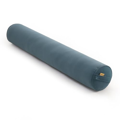 Body Pillow for Adults,Long Round Pillow,Big Cylindrical Pillow,Large Full Bolster Pillows for Side Sleepers (Slate Blue, 47.24"*7.87") - color: Slate Blue, size: 47.24"*7.87"