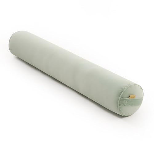 Body Pillow for Adults,Long Round Pillow,Big Cylindrical Pillow,Large Full Bolster Pillows for Side Sleepers (Celadon Green, 47.24"*7.87") - color: Celadon Green, size: 47.24"*7.87"